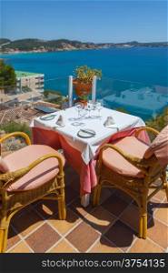 Restaurant with Sea Views in Majorca, Spain
