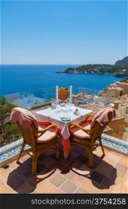 Restaurant with Sea Views in Majorca, Spain