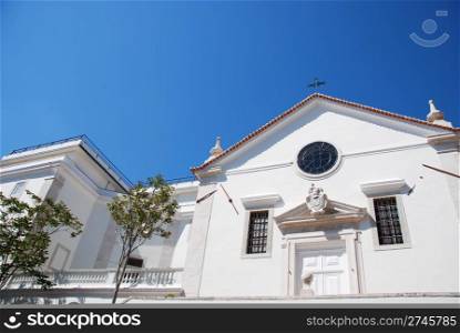 restored Inglesinhos Church in Lisbon, Portugal