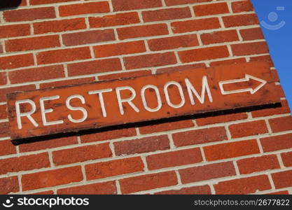 restroom sign