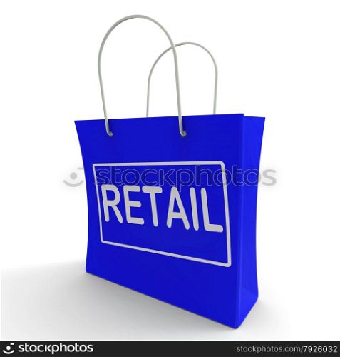 Retail Shopping Bag Shows Buying Selling Merchandise Sales