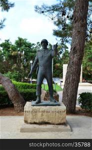 RETHYMNO, GREECE - 08.09.2016: hellenic australian memorial monument landmark