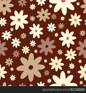 Retro floral pattern 