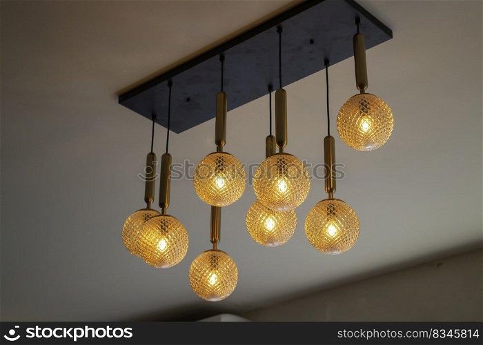 Retro item decorated in vintage house, stock photo