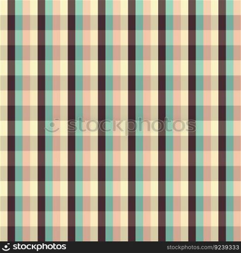 Retro vintage Checkered pattern. Retro geometrical seamless background. Vector illustration. Retro vintage Checkered retro pattern in 70s style. Vector illustration
