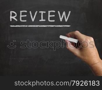 Review Blackboard Meaning Checking Inspecting And Evaluation