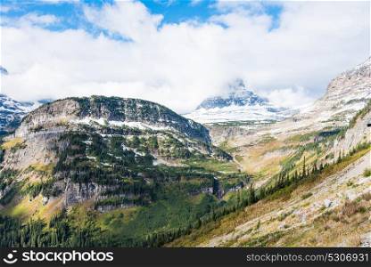 Reynolds Mountain in Glacier National Park, Montana