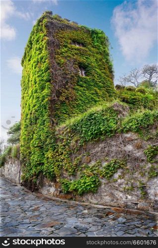 Ribadesella torre de la Atalaya tower in Asturias Spain