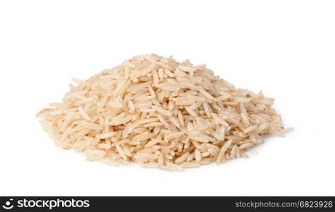 rice. rice isolated on a white background
