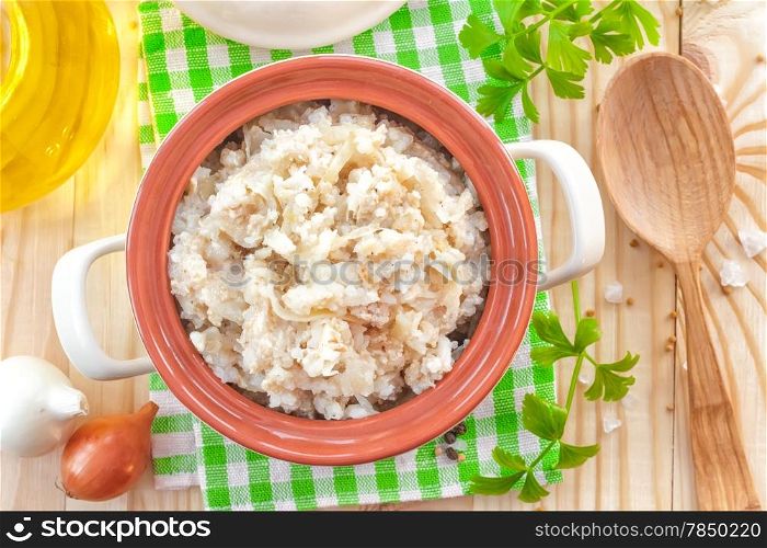 Rice with vegetables
