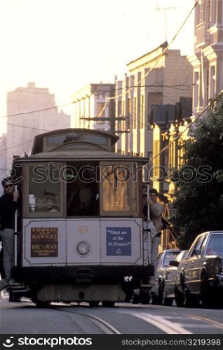 Riding a Trolley in San Francisco