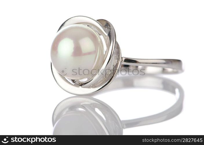 Ring isolated on white background