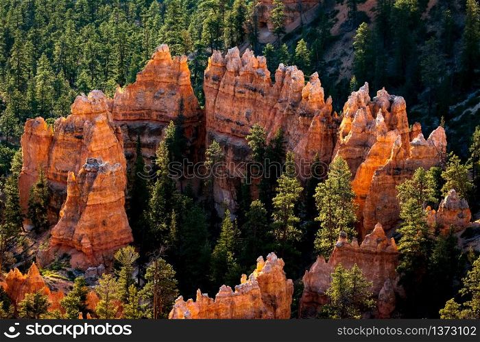 Ring of Orange Rocks