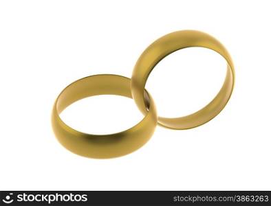 Rings image with hi-res rendered artwork that could be used for any graphic design.. Rings