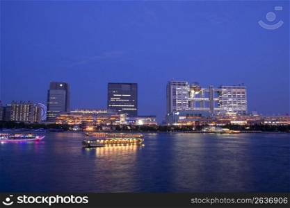 Rinkai newly developed city center