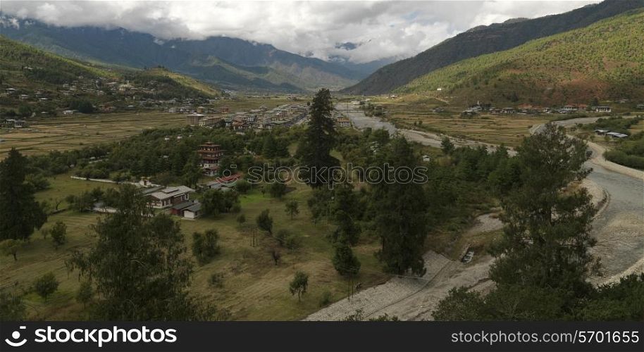 Rinpung Dzong, Paro Valley, Paro District, Bhutan