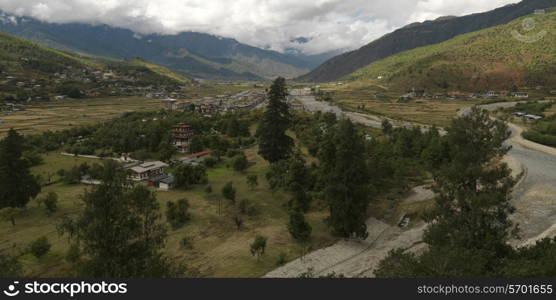 Rinpung Dzong, Paro Valley, Paro District, Bhutan