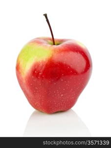 ripe apple isolated