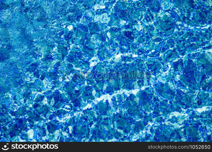 Ripple Water in swimming pool