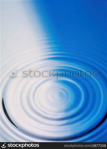 Rippled water surface close-up