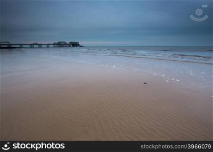 Ripples in the Sand at Cromer, Norfolk
