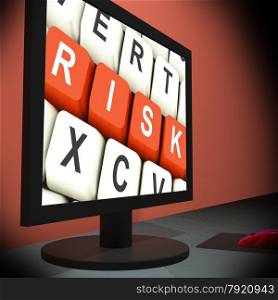 Risk On Monitor Shows Unstable Situation Or Dangerous