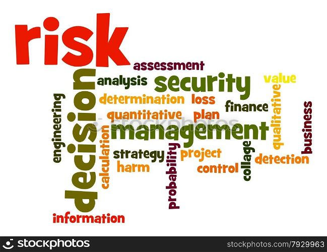 Risk word cloud