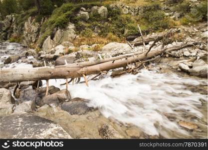 River and surrounded by nature in Andorra La Vella