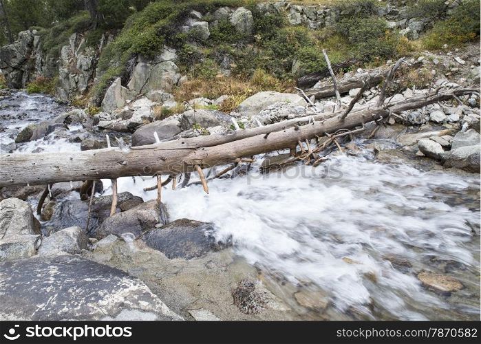 River and surrounded by nature in Andorra La Vella