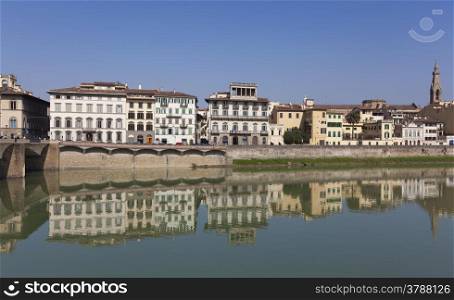River Arno, Florence, Tuscany, Italy