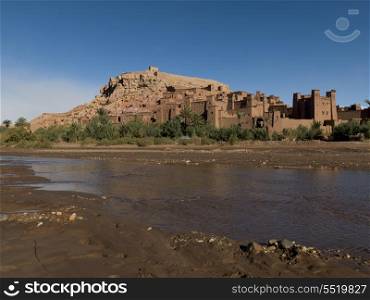 River at Ait Benhaddou, Ouarzazate, Morocco