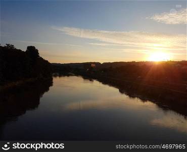 River Avon at Sunset