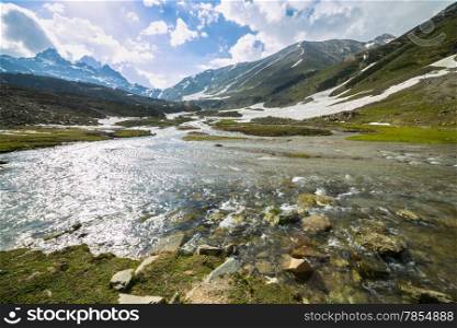 River in mountain