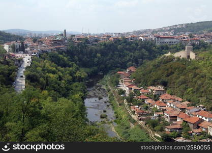 River in Veliko Tirnovo, Bulgaria