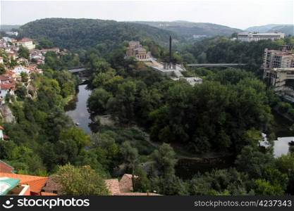 River in Veliko Tirnovo, Bulgaria