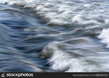 river rapid abstract - Cache la Poudre River in Fort Collins, Colorado