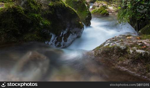 River rapids at Mixnitz in Styria, Austria