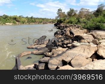 river rock stone thailand