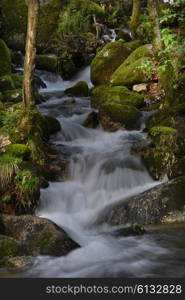 river waterfall