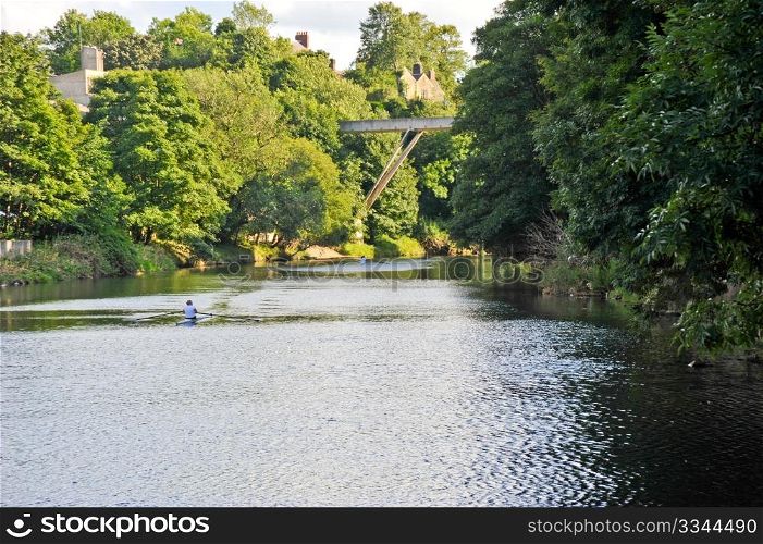 River Wear in Durham England