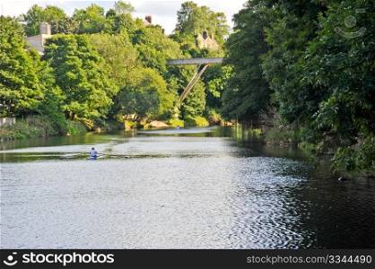 River Wear in Durham England