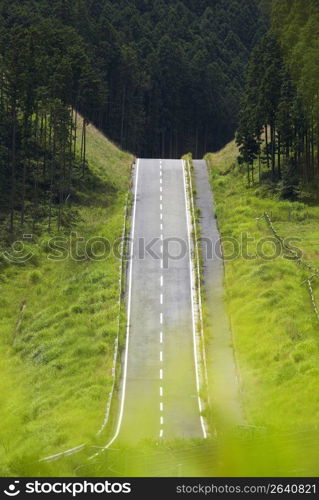 Road among the moutains