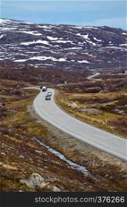 road at the norwegian mountains, Norway