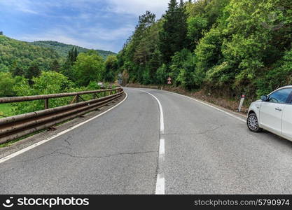 road in the hills