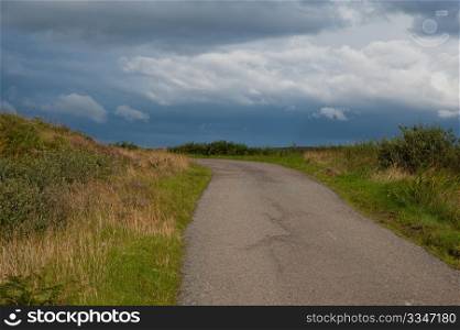 Road on the Isle of Skye, Scotland