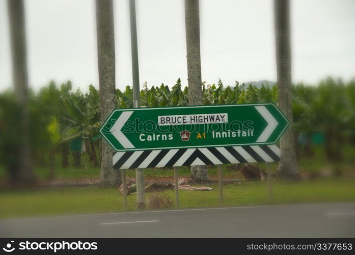 Road Signs in Queensland, Australia, August 2009