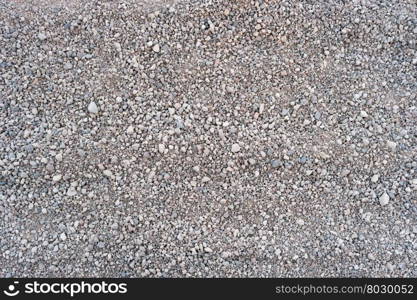 Road stone gravel for texture or background. Gravel for texture or background