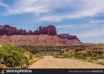 Road to Canyonlands National Park