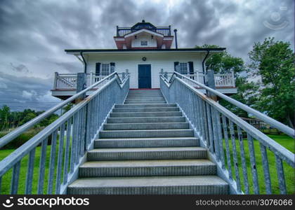 Roanoke River Lighthouse in Plymouth North carolina