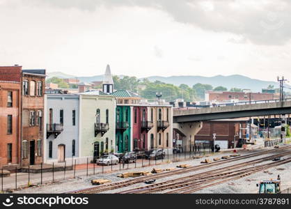 roanoke virginia city skyline